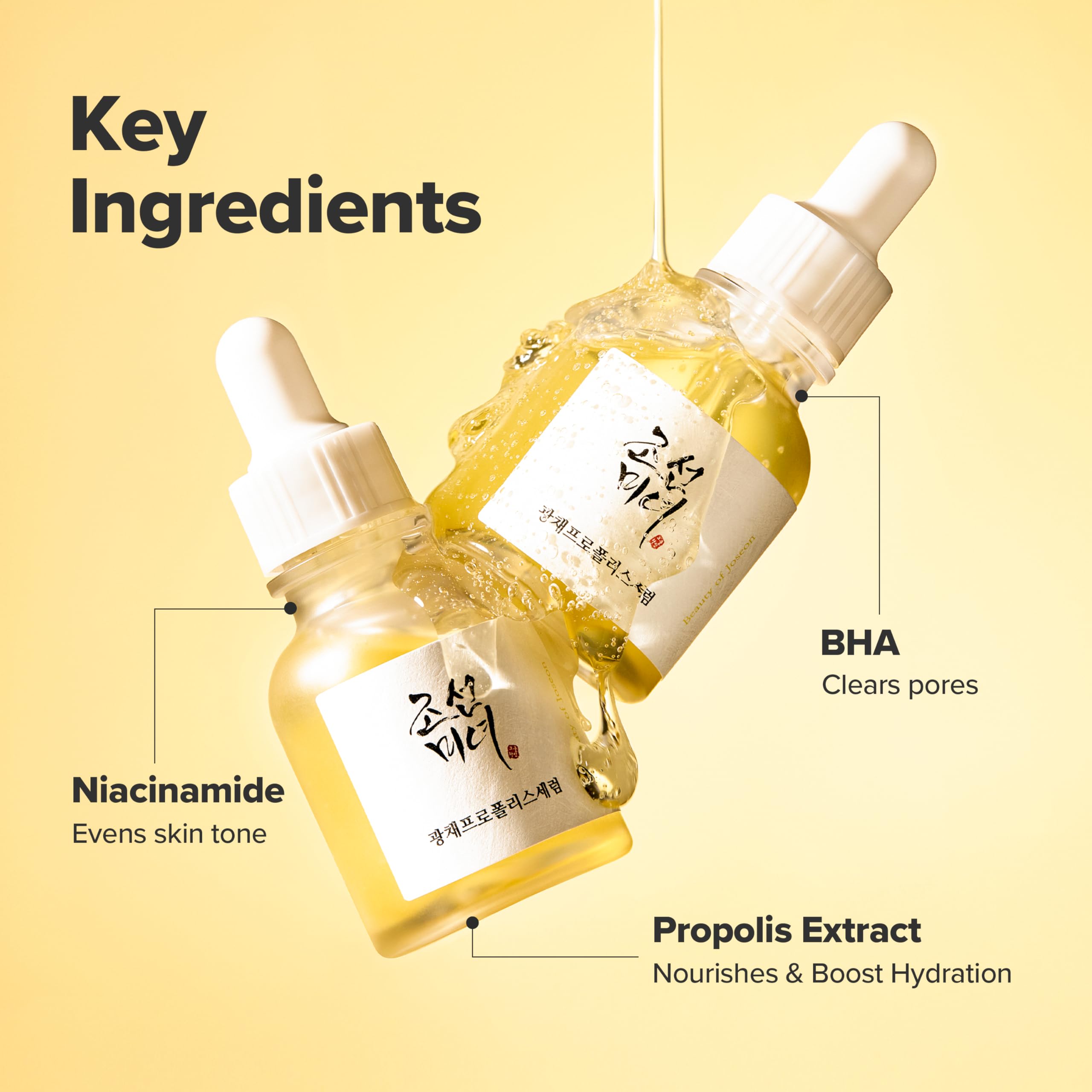 Beauty of Joseon - serum facial con própolis + Niacinamida + ginseng